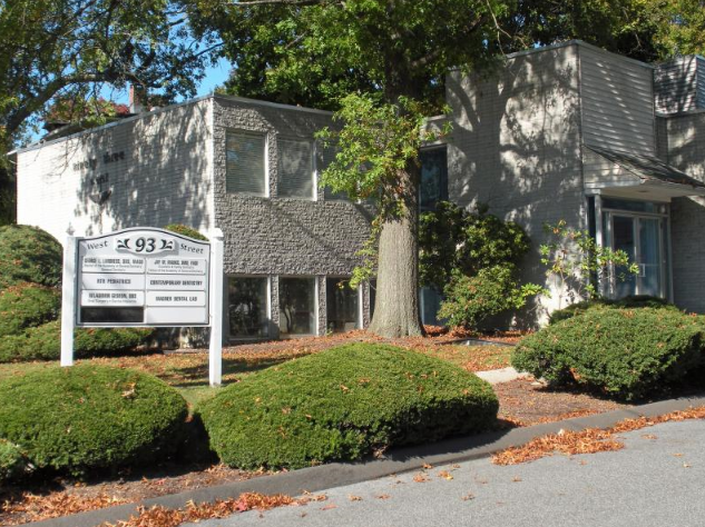 Front of office building